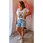 TEE-SHIRT NOUNOURS BLANC