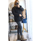 DOUDOUNE NOIR TYLIA