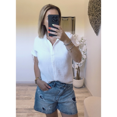 CHEMISE LILI BLANCHE
