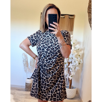 ROBE RITA LEOPARD