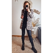 VESTE LEOPARD TALY