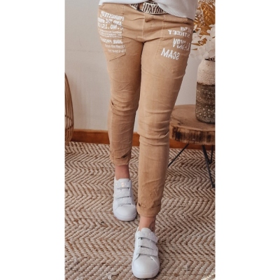 PANTALON LOUNA CAMEL