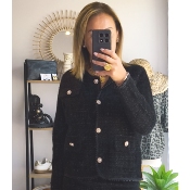 VESTE CHANEL NOIR