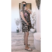 ROBE SYLVIA LEOPARD