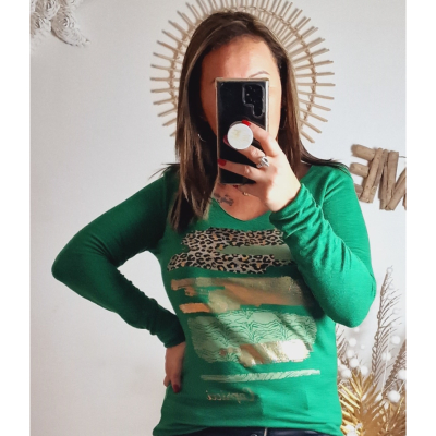 PULL VERT SELIA