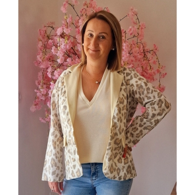 VESTE LALI LEOPARD