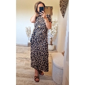 ROBE NAOMIE LEOPARD