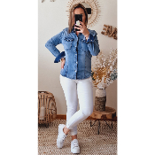 CHEMISE EN JEANS NINA
