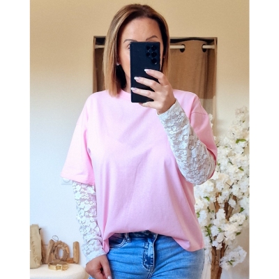 TEE-SHIRT CHARLY ROSE