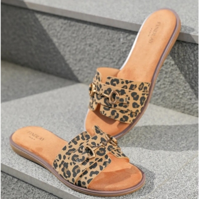 SANDALE LEOPARD