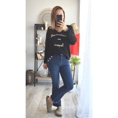 JEANS DINA BLEU
