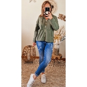 VESTE KAKI VANES