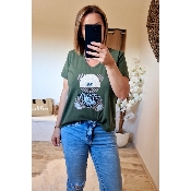 TEE-SHIRT NOUNOURS KAKI