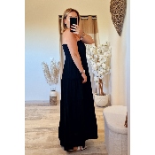 ROBE BUSTIER NOIR