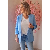 BLAZER BLEU CIEL