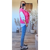 GILET ROMY FUSHIA