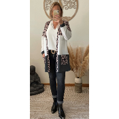 GILET LEOPARD