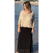 Petit pull beige 