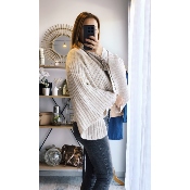 PONCHO BEIGE