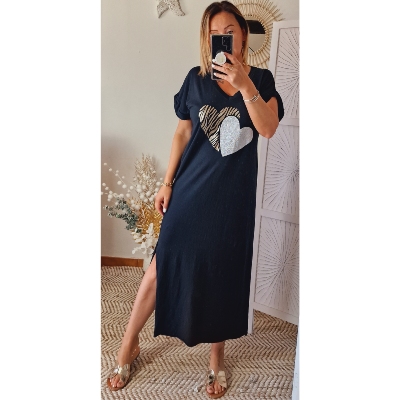 ROBE DOUBLE COEURS