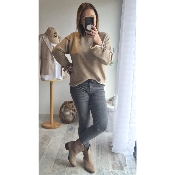 PULL NAOMIE TAUPE