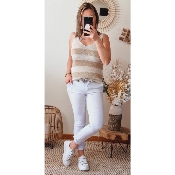 CHINO BLANC