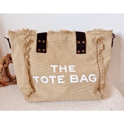 SAC TOILE THE TOTE BAG