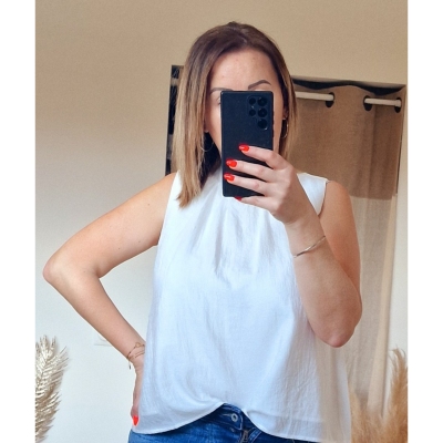 TOP LOUISA BLANC
