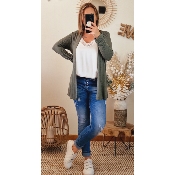 GILET AMOUR KAKI