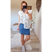 JUPE EN JEANS CLEO