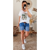 TEE-SHIRT SHOE KAKI