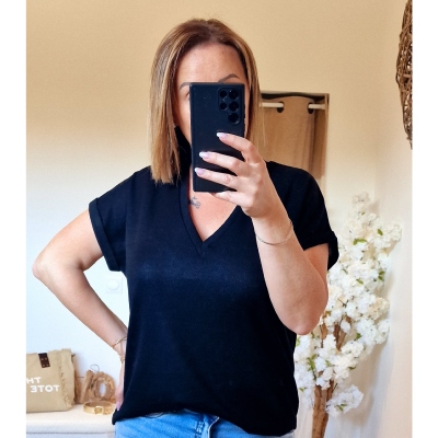 TEE-SHIRT NINA NOIR