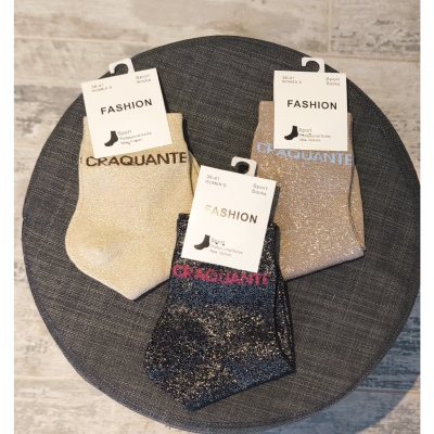 CHAUSSETTE CRAQUANTE NOIR