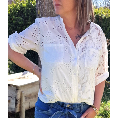 CHEMISE BRODEE