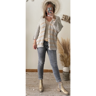 GILET SOPHIE BEIGE