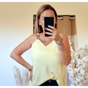 TOP JUSTINE JAUNE