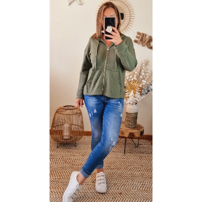 VESTE KAKI VANES
