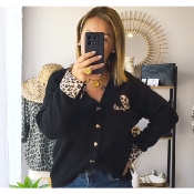 GILET KELLY NOIR