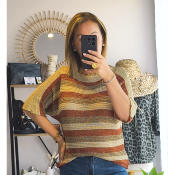 PULL MAILLE ROUILLE 