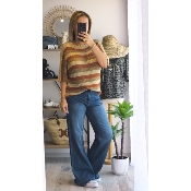 PULL MAILLE ROUILLE 