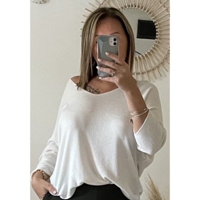 Petit pull blanc