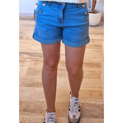 SHORT BLEU SOPHIE