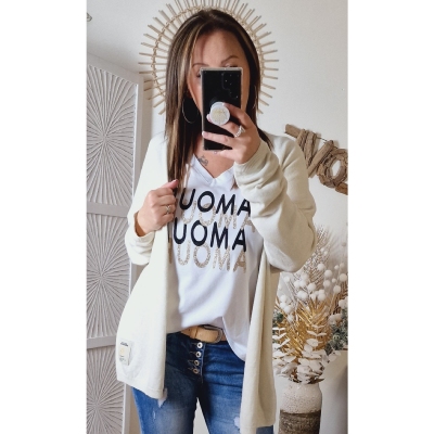 GILET BEIGE