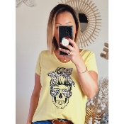 TEE-SHIRT TDM JAUNE