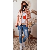 VESTE CORAIL