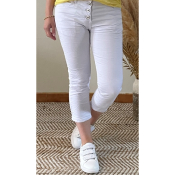 JEANS BLANC 7/8