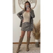 VESTE CARREAUX