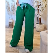 PANTALON VERT LUCIE