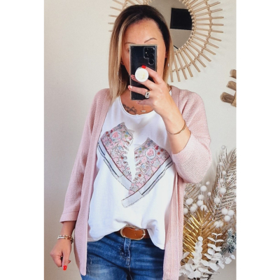 GILET ROSA