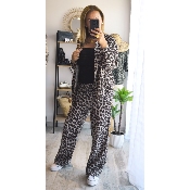 CHEMISE LEO GAZ DE COTON